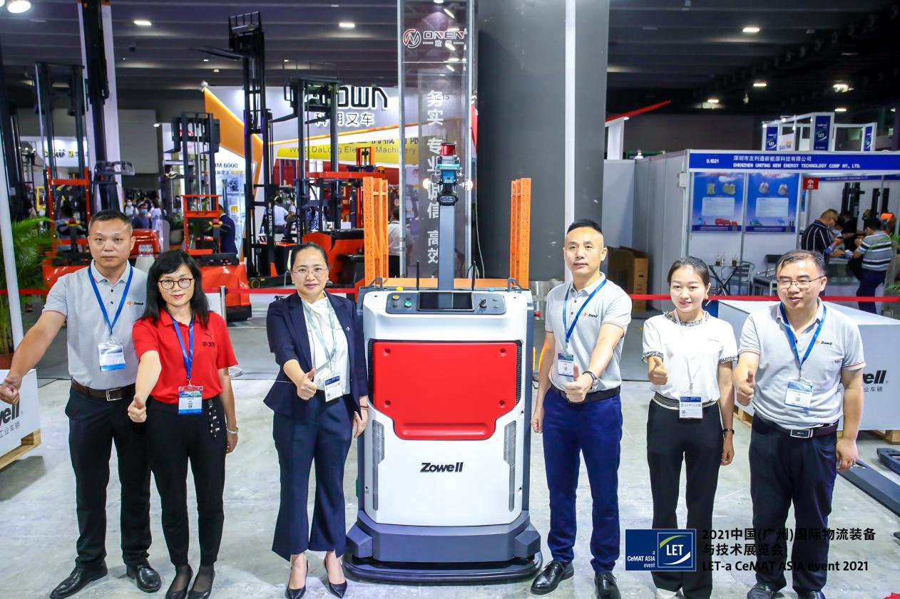 2021LET Exhibition---Zowell Intelligent Forklift New Product Release