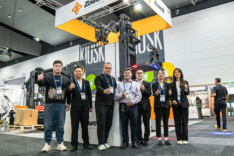 Exhibition Direct|Zowell Intelligent Forklifts Shines at CeMAT AUSTRALIA 2024!